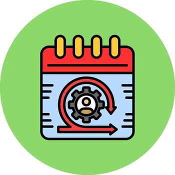 Scrum Subtle Stroke Patch vector