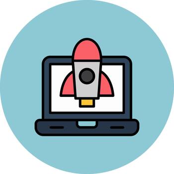 Startup Dynamic Color Fragment vector