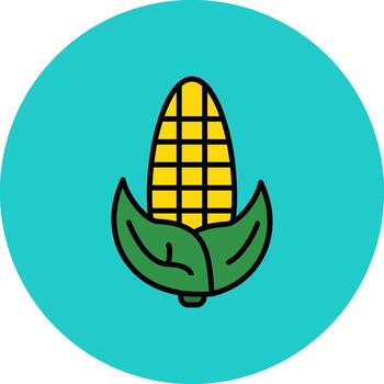 maíz dinámica carrera elemento vector