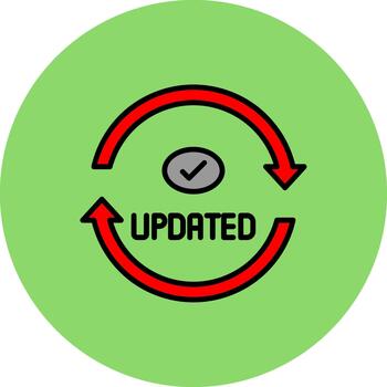 actualizado agudo tono unidad vector