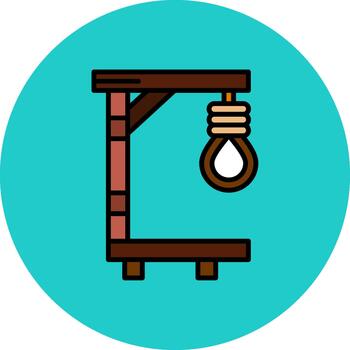 Gallows Subtle Stroke Patch vector