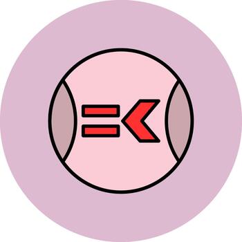 Less Than Or Equal To Soft Shadow Element vector