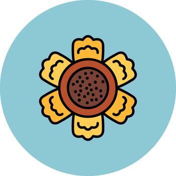 Rafflesia Subtle Stroke Patch vector