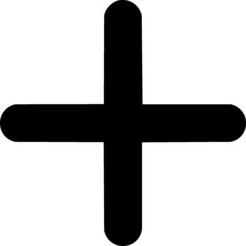 negro más firmar ilustración para suma, matemáticas o médico icono en gráfico diseño elemento vector