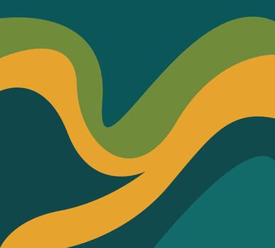 Green and yellow abstract liquid banner web background modern and trendy. abstract colorful background with waves. vector