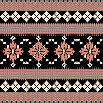 terracota negra floral píxel modelo vector