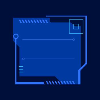 Futuristic design element web banner vector