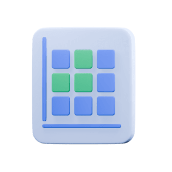 mappa di calore 3d icona. un' grafico consistente di cubi Spettacoli variazioni. finanziario analisi, attività commerciale analisi. 3d interpretazione di un' linea grafico su un' trasparente sfondo. png