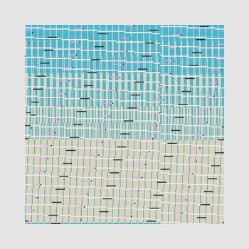 Binary data background vector