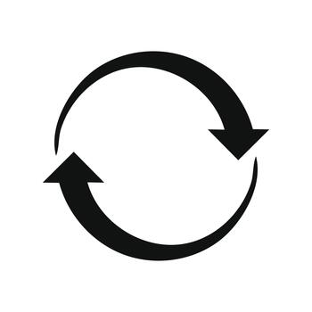 Refresh Reload Sync Arrow Icon vector