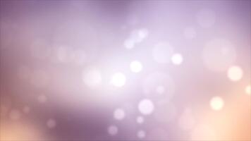 Abstract Light Particles Floating on a Soft Gradient Background. video