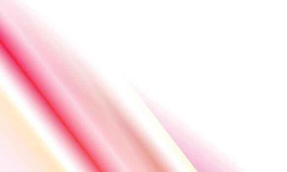 Abstract background with soft diagonal pink and red gradient lines fading on a clean white canvas template vector