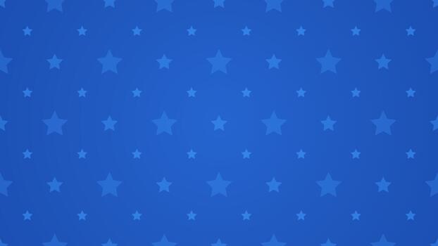 sencillo limpiar azul horizontal antecedentes diseño decorado con sutil estrellas modelo vector