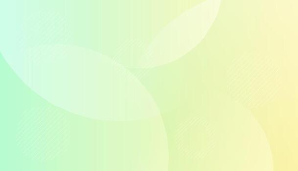 Soft green and yellow gradient background vector