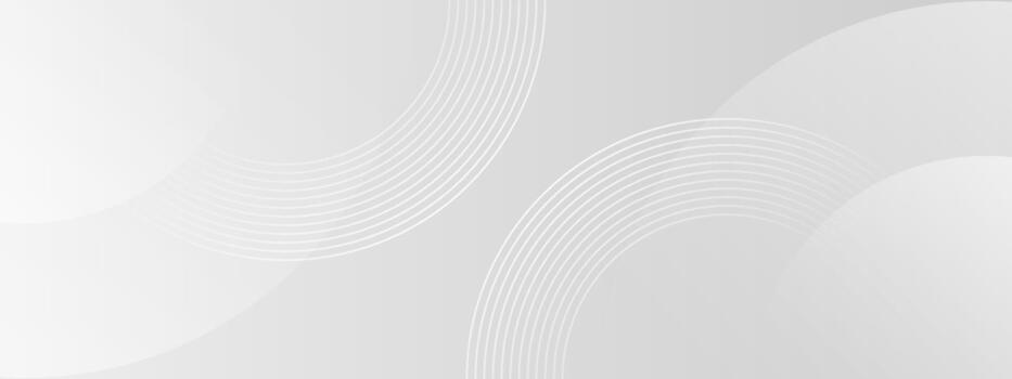 Abstract grey circular pattern background vector