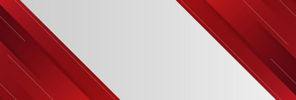 bandera antecedentes con rojo y blanco diagonal rayas y negrita contraste. vector