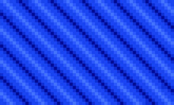 Abstract blue pixel diagonal pattern background. digital squares. vector