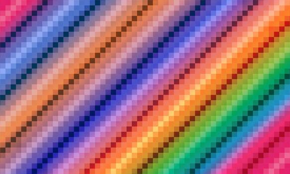 resumen vistoso píxel diagonal modelo antecedentes. mosaico textura. vector