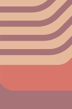 minimalista orgánico resumen antecedentes con formas y fluido curvas vector