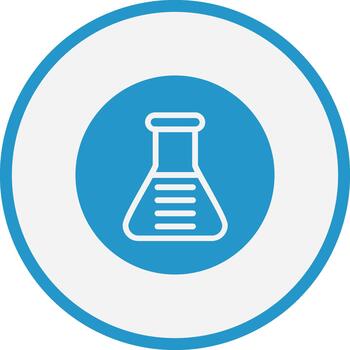 Flask Interactive UI Design Symbol vector