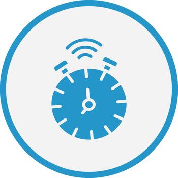 Clock Interactive UI Design Symbol vector