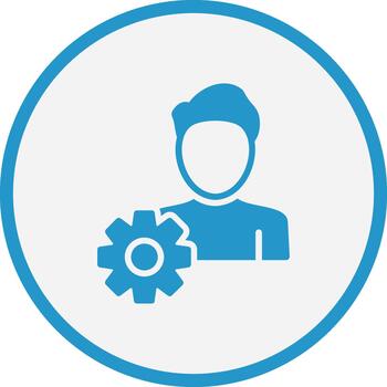 User Minimal Art Object Form vector