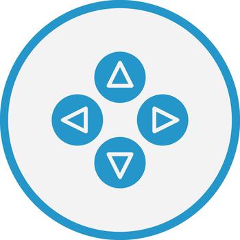 Buttons Web-Based Design Element Icon vector