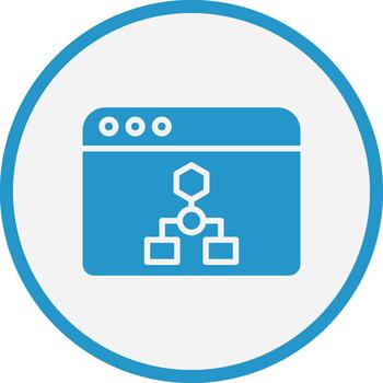 Algorithm Sleek Visual Mark Shape vector
