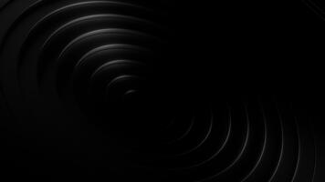 monocromo neón espiral bucle resumen 3d antecedentes. 3d representación video