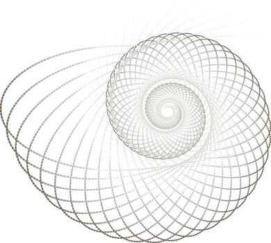 geométrico espiral modelo resumen Arte vector