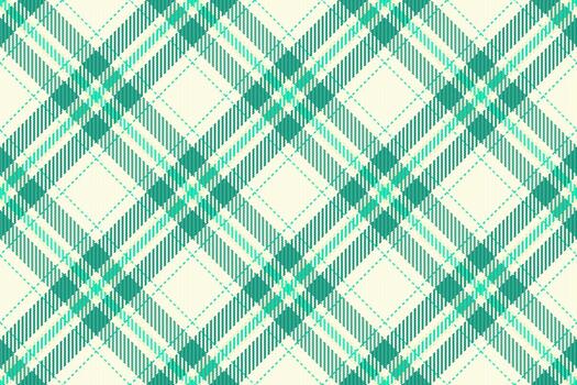 Elegant seamless pattern, textured plaid design in teal white. Versatile textile, backdrop, or digital paper. Perfect for fabric, packaging, and graphics. vector