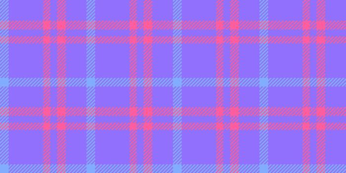 grafico textura tela, sencillez antecedentes sin costura tartán. sitio tartán textil cheque modelo en índigo y rosado colores. vector