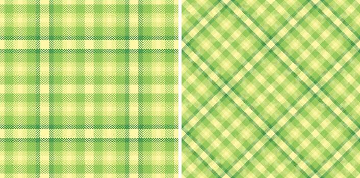 Fabric seamless textile of background plaid pattern with a texture tartan check. Set in gradient colors. Best flannel shirts fashion. vector