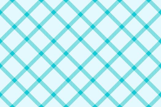 Checker seamless check textile, inspiration pattern texture . Idea tartan background plaid fabric in light and cyan colors. vector