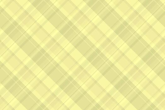 Linear fabric tartan background, place check pattern seamless. Halftone textile plaid texture in yellow color. vector