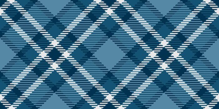 Fold textile fabric background, luxurious seamless plaid . Season texture pattern tartan check in cyan and atlantic colors. vector
