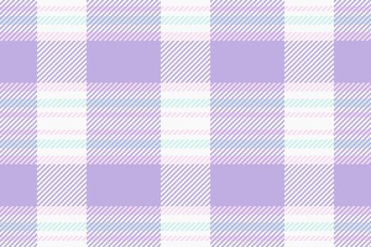 Pastel plaid pattern. Soft, calming hues create a versatile, seamless textile design. Great for backgrounds, apparel, or decorative projects. vector