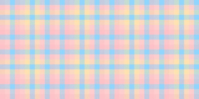 blandura cheque modelo tartán, puro sin costura tartán textura. sábana tela antecedentes textil en cian y ligero colores. vector