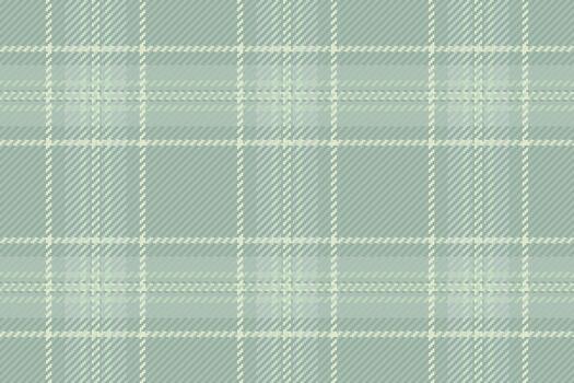 Seamless tartan pattern. Traditional textile design in muted green tones for backgrounds, fabrics, and creative projects. Classic style. Versatile use. vector