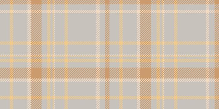 repetitivo tartán modelo fondo, americano textura tela controlar. repetible patrones textil sin costura tartán en gris y naranja colores. vector