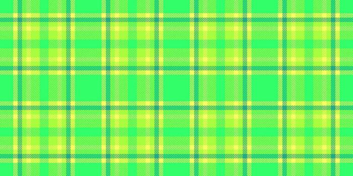 Classical check seamless background, creativity textile tartan plaid. Diverse texture pattern fabric in green and lime colors. vector