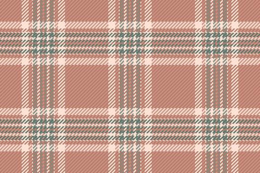 suite antecedentes textura sin costura, otoño tartán tartán modelo. sereno tela textil cheque en rojo y ligero colores. vector