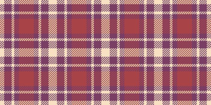 tee cheque textil tartán, repetitivo textura sin costura modelo. editable antecedentes tartán tela en rosado y ligero colores. vector