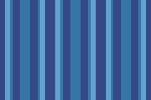 Oogue background fabric seamless, pop lines vertical . Pough texture stripe textile pattern in cyan and blue colors. vector