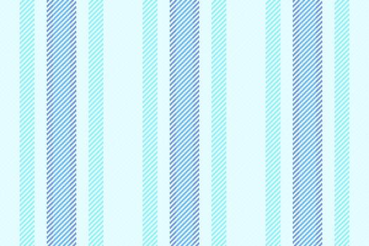 Creation lines seamless fabric, serene background texture. Scratch vertical textile stripe pattern in light and light cyan colors. vector