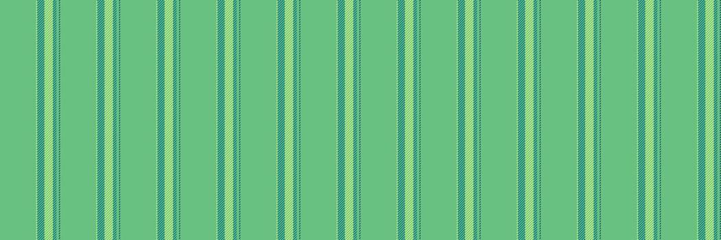 Sparse seamless fabric, industrial stripe vertical lines. Multicoloured texture textile background pattern in green and cyan colors. vector