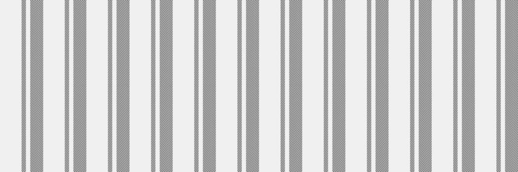 Cibbon lines vertical background, coat seamless stripe textile. Pmage texture pattern fabric in white and grey colors. vector