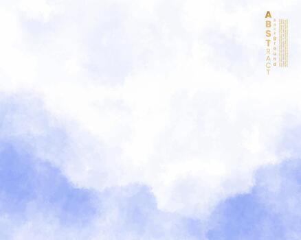 Abstract watercolor breeze background with floating colors for digital art. vector