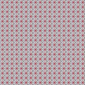 sin costura cuadrícula modelo intersectando rojo y púrpura rayado líneas vector