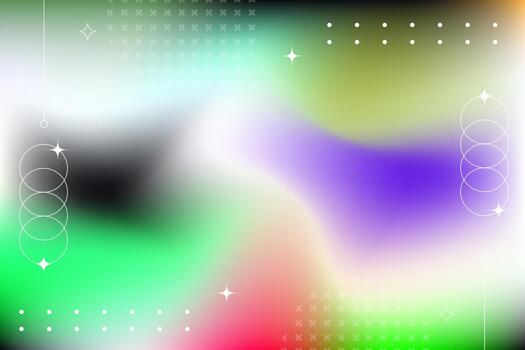 Vibrant abstract background featuring soft color gradients and minimalist geometric shapes for modern design vector